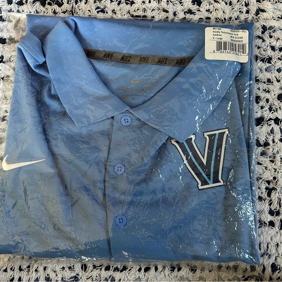 Nike Dri-Fit Villanova University Polo shirt. New in package - Picture 2 of 4